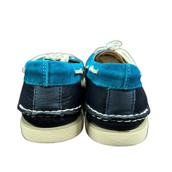 Sperry Gold Cup Authentic Original Nautical Navy Boat Shoes Men's Sizes 10.5-11 - Picture 5 of 9